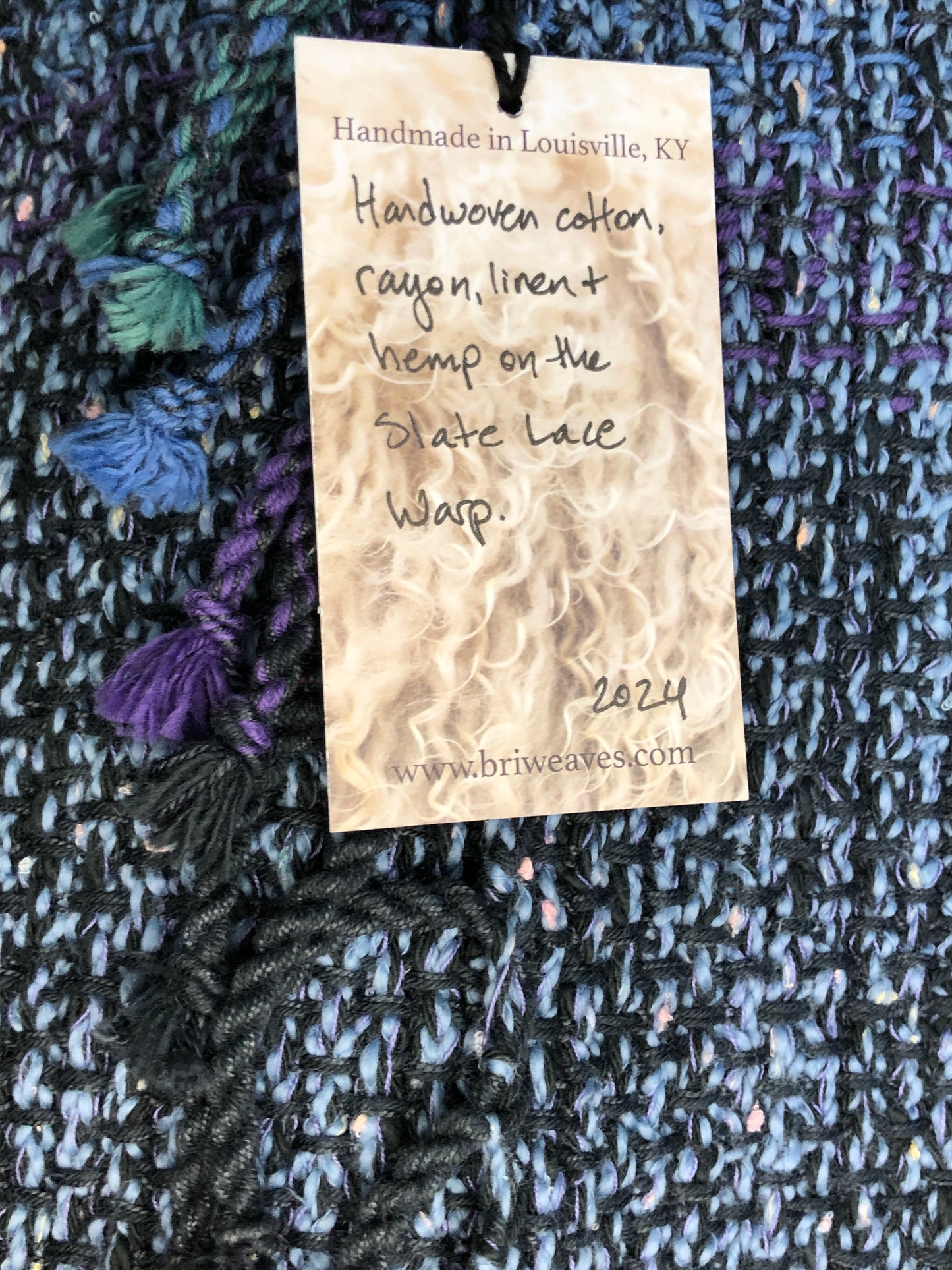 Slate Lace Warp