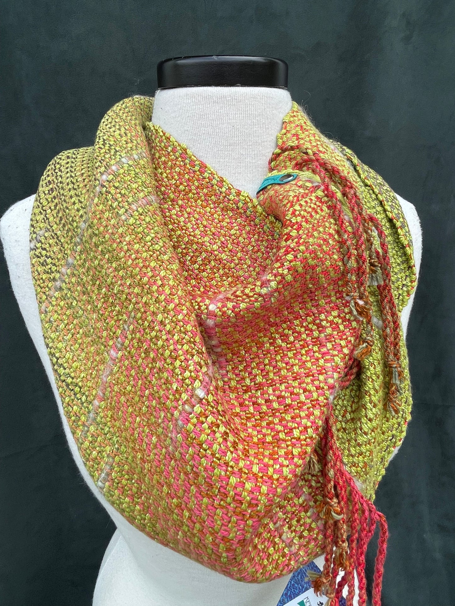 Scarlet Springy Rainbow Warp
