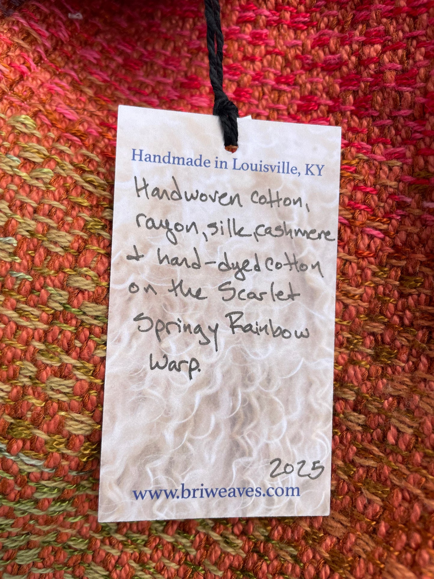 Scarlet Springy Rainbow Warp