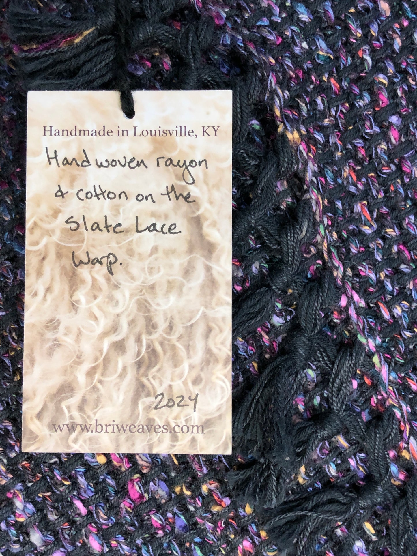 Slate Lace Warp