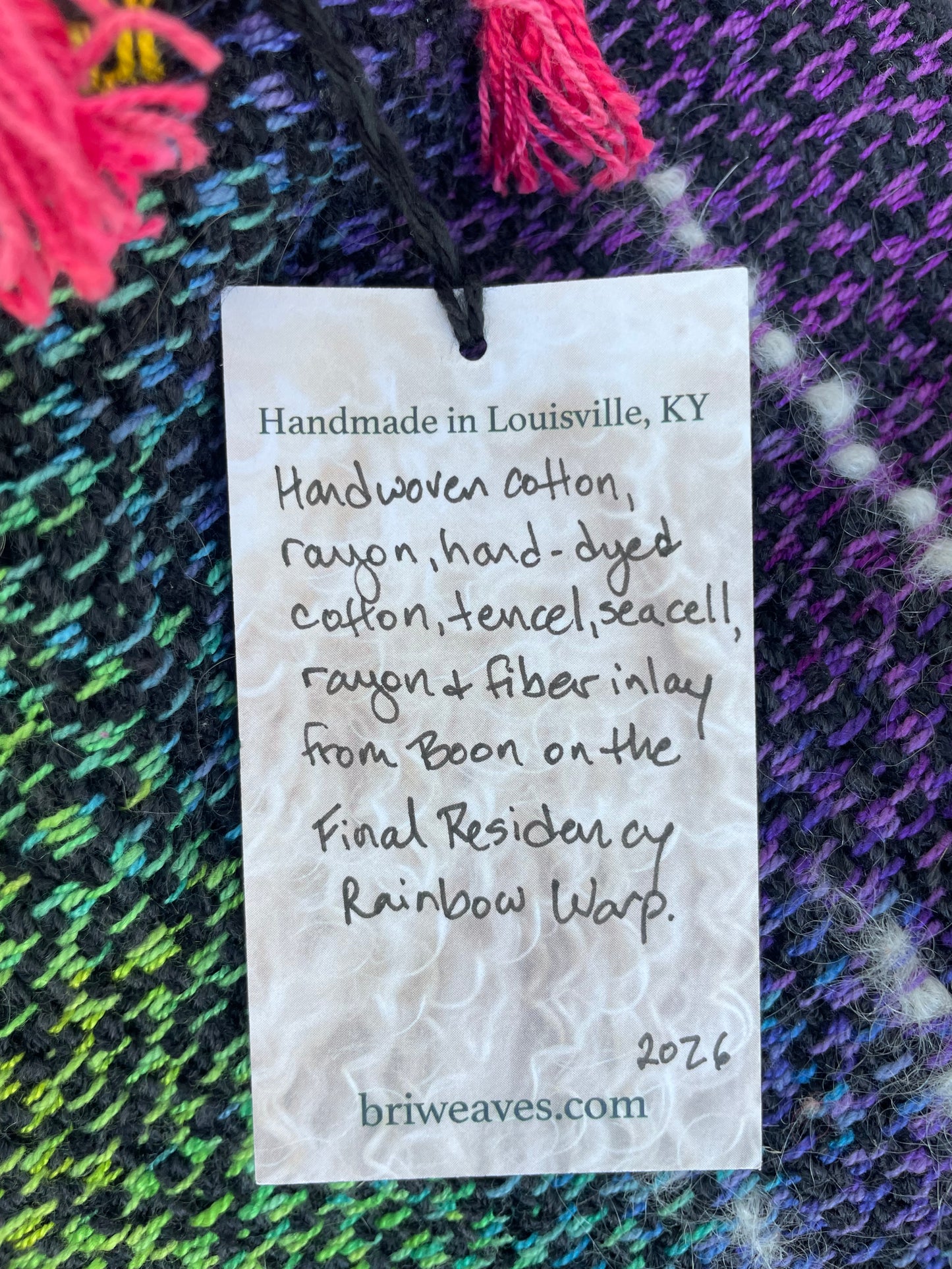 Final Residency Rainbow Warp